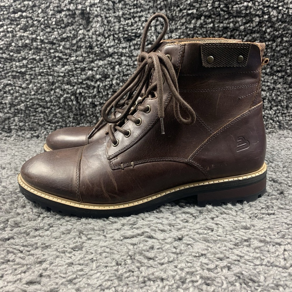 B-52 by Bullboxer mens size 11 lace up casual ankle boots brown